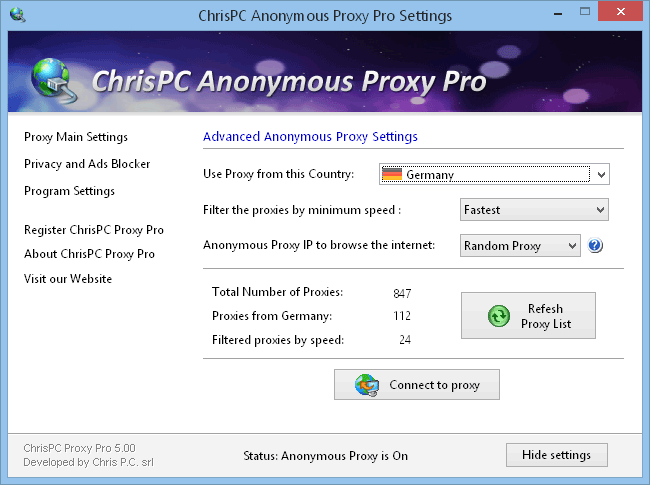 Free Proxy Software